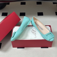 顶级品质2026早春新款 Roger vivier 罗杰维维亚 RV U Look漆皮芭蕾舞鞋圆头经典方 顶级品质2026早春新款 Roger vivier 罗杰维维亚 RV U Look漆皮芭蕾舞鞋圆头经典方