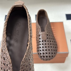🔥爆炸款Loro Piana 诺悠翩雅 26s春夏新款 LP Floaty牛皮手工编织镂空乐福鞋老钱风复 🔥爆炸款Loro Piana 诺悠翩雅 26s春夏新款 LP Floaty牛皮手工编织镂空乐福鞋老钱风复