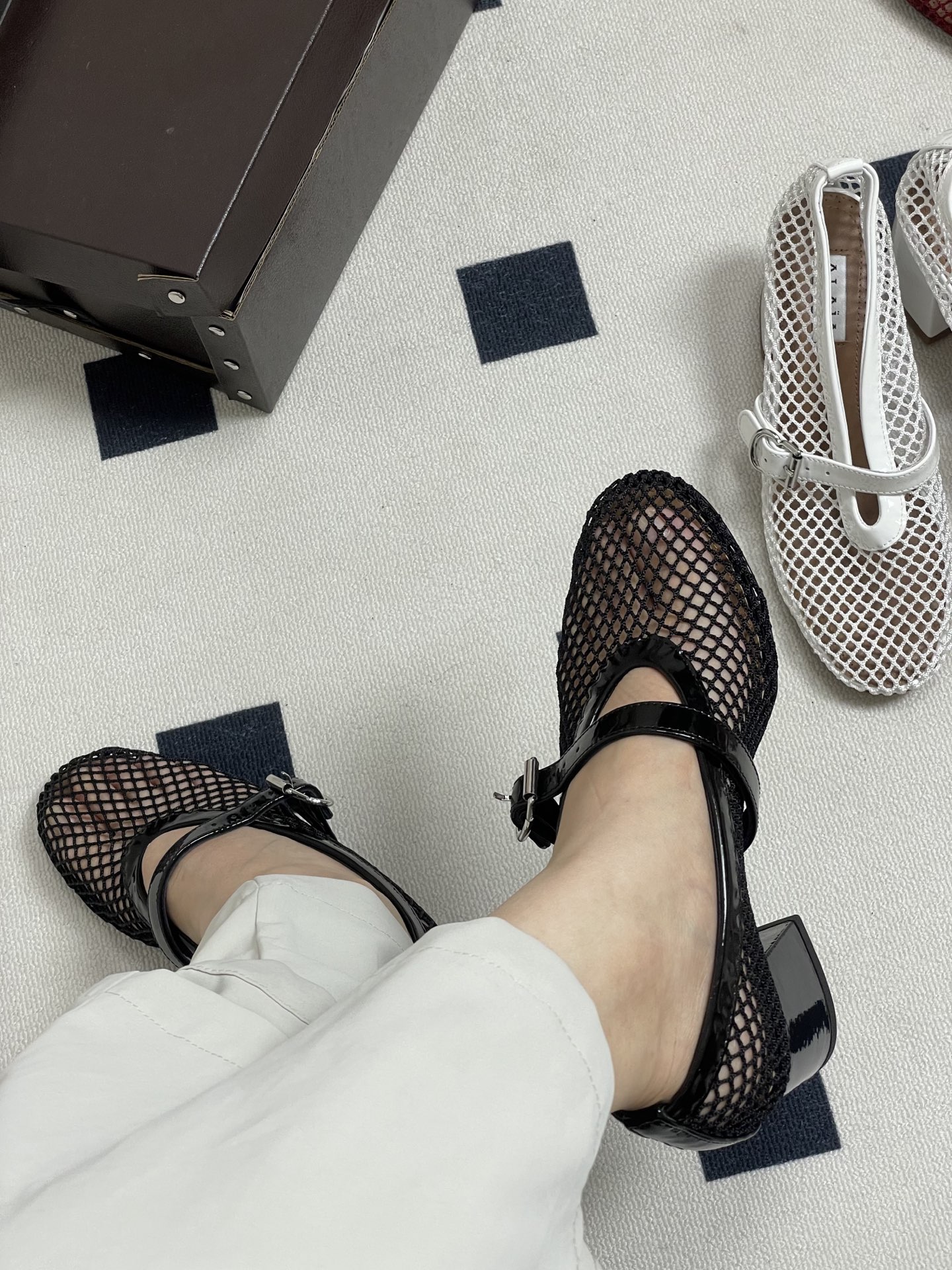 NO:876661,Upper foot picture, single shoes19860909上脚图,单鞋,Women's Shoes