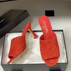 2026早春度假系列爆品🔥Chanel 小香26A 经典菱格鱼嘴蜜儿高跟拖鞋标志性双C扣凉拖鞋简约时尚, 2026早春度假系列爆品🔥Chanel 小香26A 经典菱格鱼嘴蜜儿高跟拖鞋标志性双C扣凉拖鞋简约时尚,