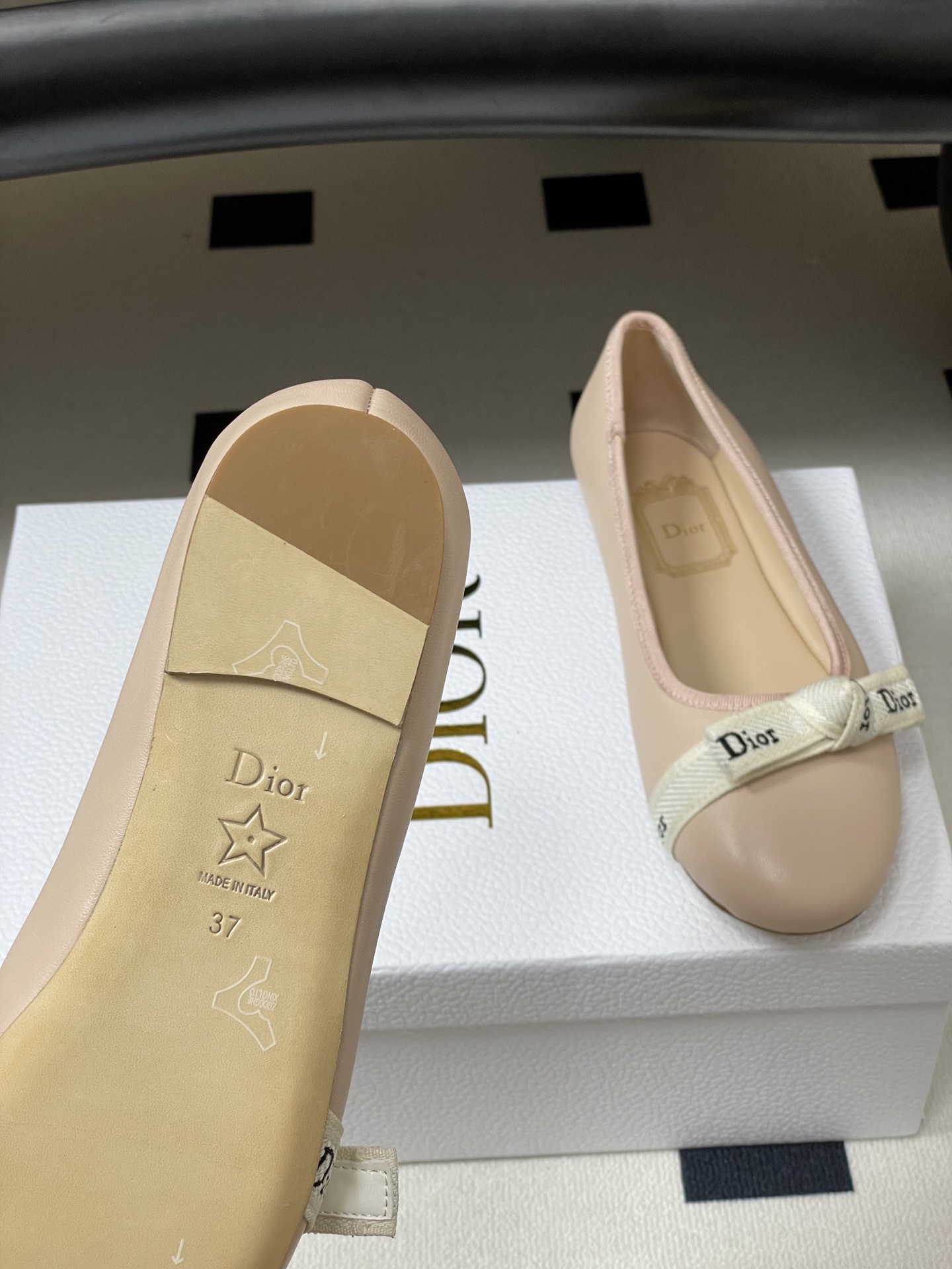 26ss春夏新款Dior 迪奥 J'Adior芭蕾鞋经典字母织带玛丽珍鞋蝴蝶结芭蕾舞鞋浅口平底单鞋这款J