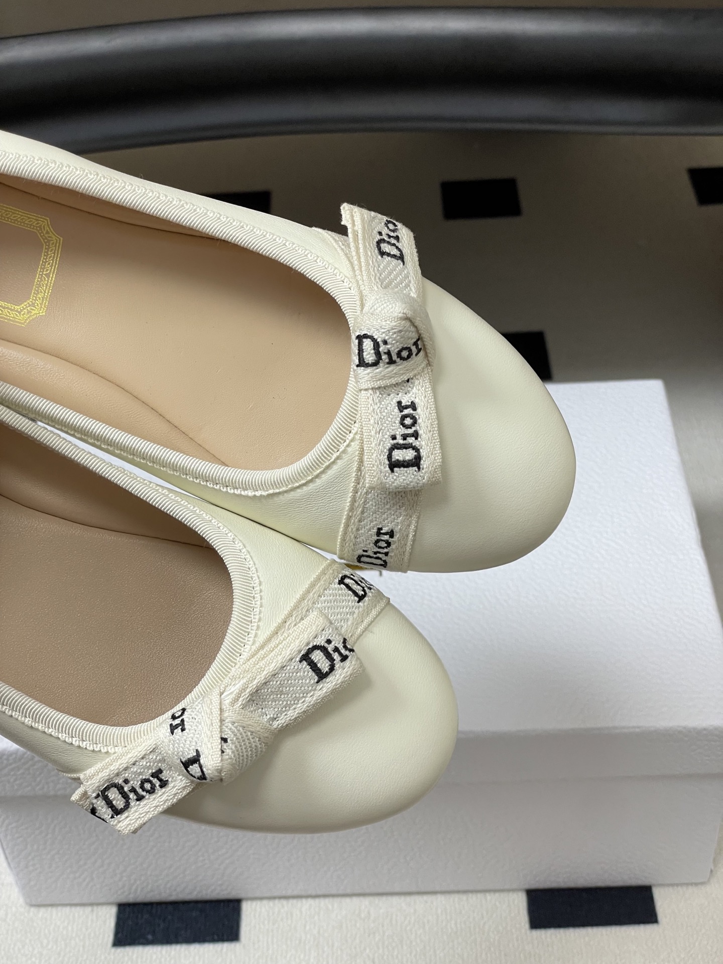26ss春夏新款Dior 迪奥 J'Adior芭蕾鞋经典字母织带玛丽珍鞋蝴蝶结芭蕾舞鞋浅口平底单鞋这款J