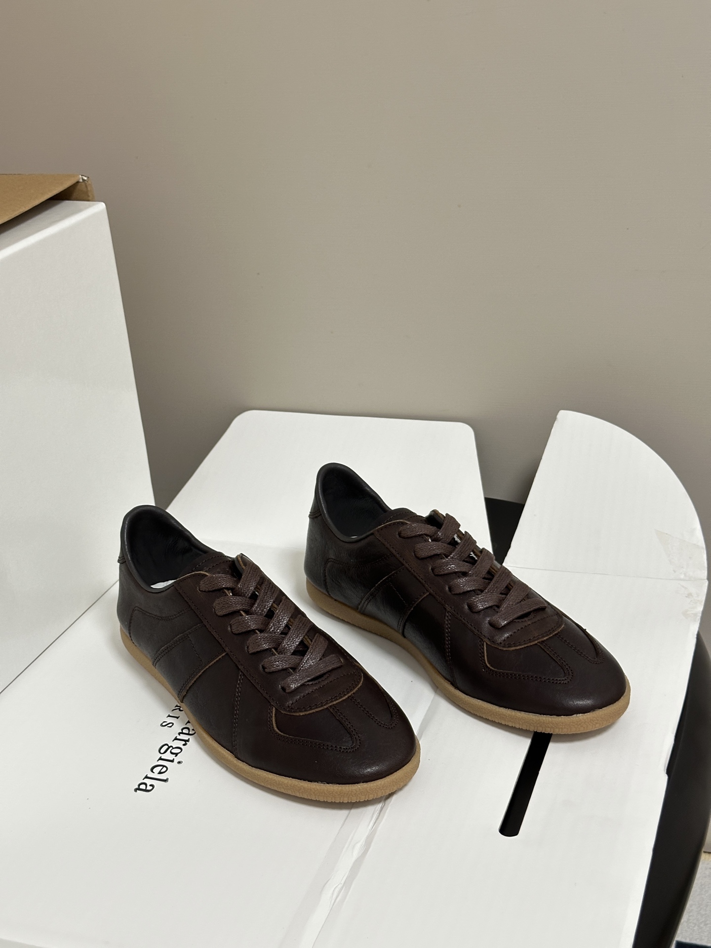 男➕10 顶级品质（飞机盒➕10 下单备注）Maison Margiela MM6马吉拉 经典款德训鞋2
