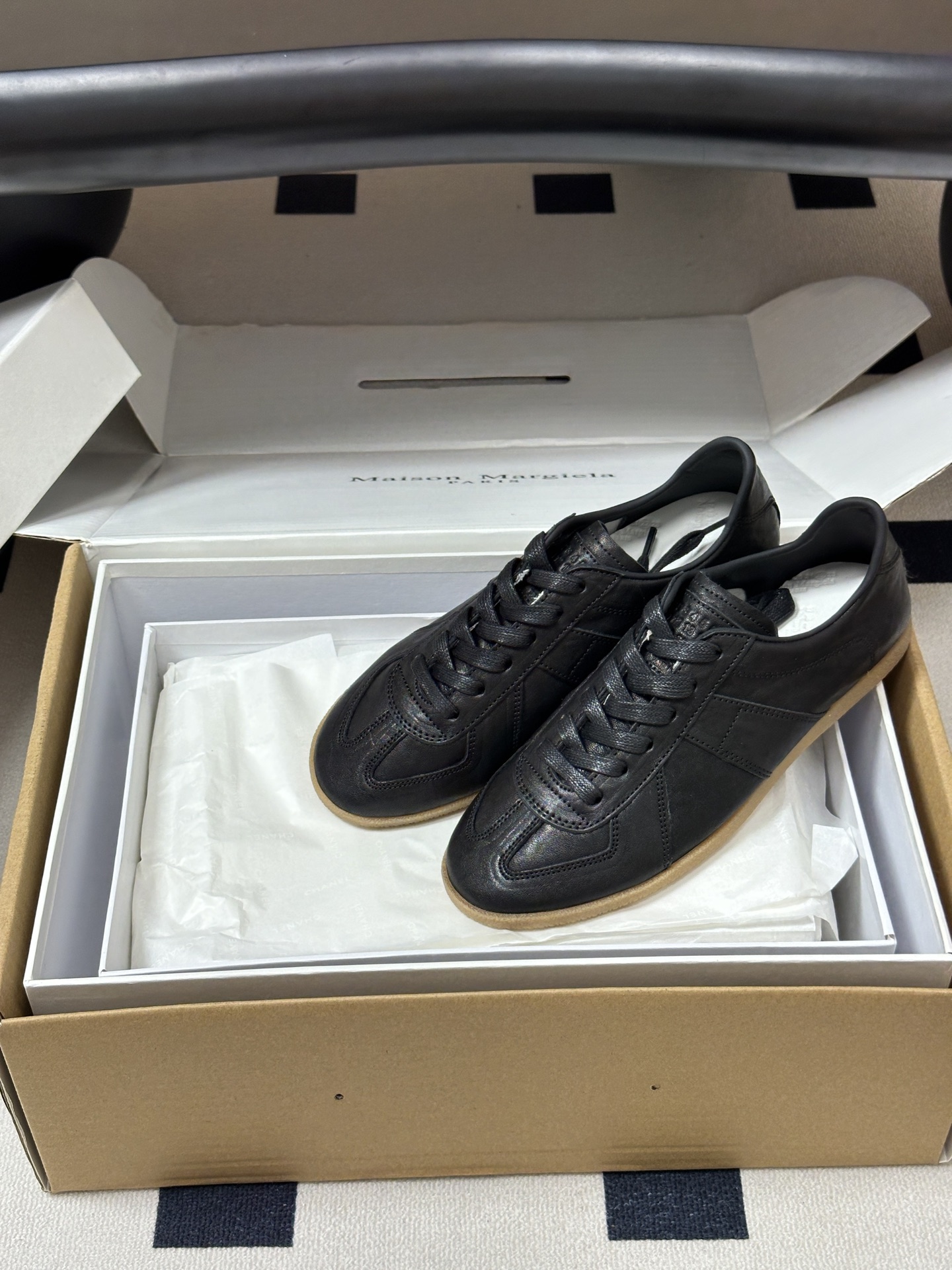 男➕10 顶级品质（飞机盒➕10 下单备注）Maison Margiela MM6马吉拉 经典款德训鞋2