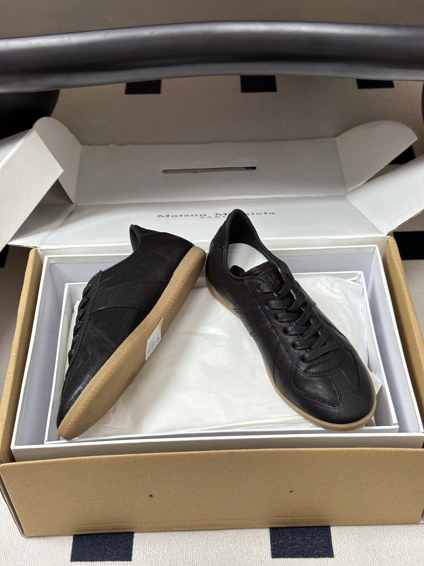 男➕10 顶级品质（飞机盒➕10 下单备注）Maison Margiela MM6马吉拉 经典款德训鞋2