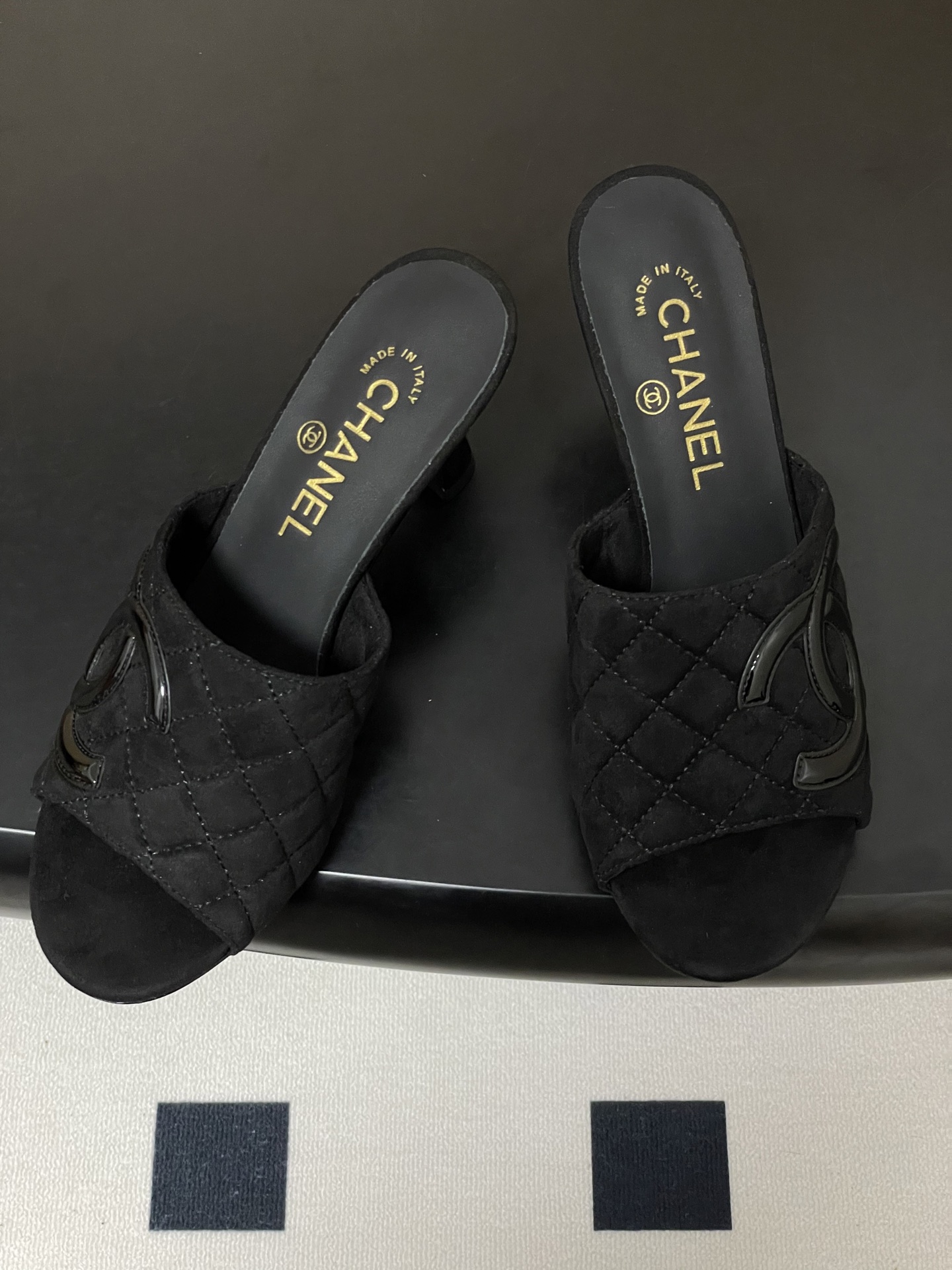 2026早春度假系列爆品🔥Chanel 小香26A 经典双C菱格鱼嘴蜜儿高跟拖鞋标志性双C扣凉拖鞋简约时