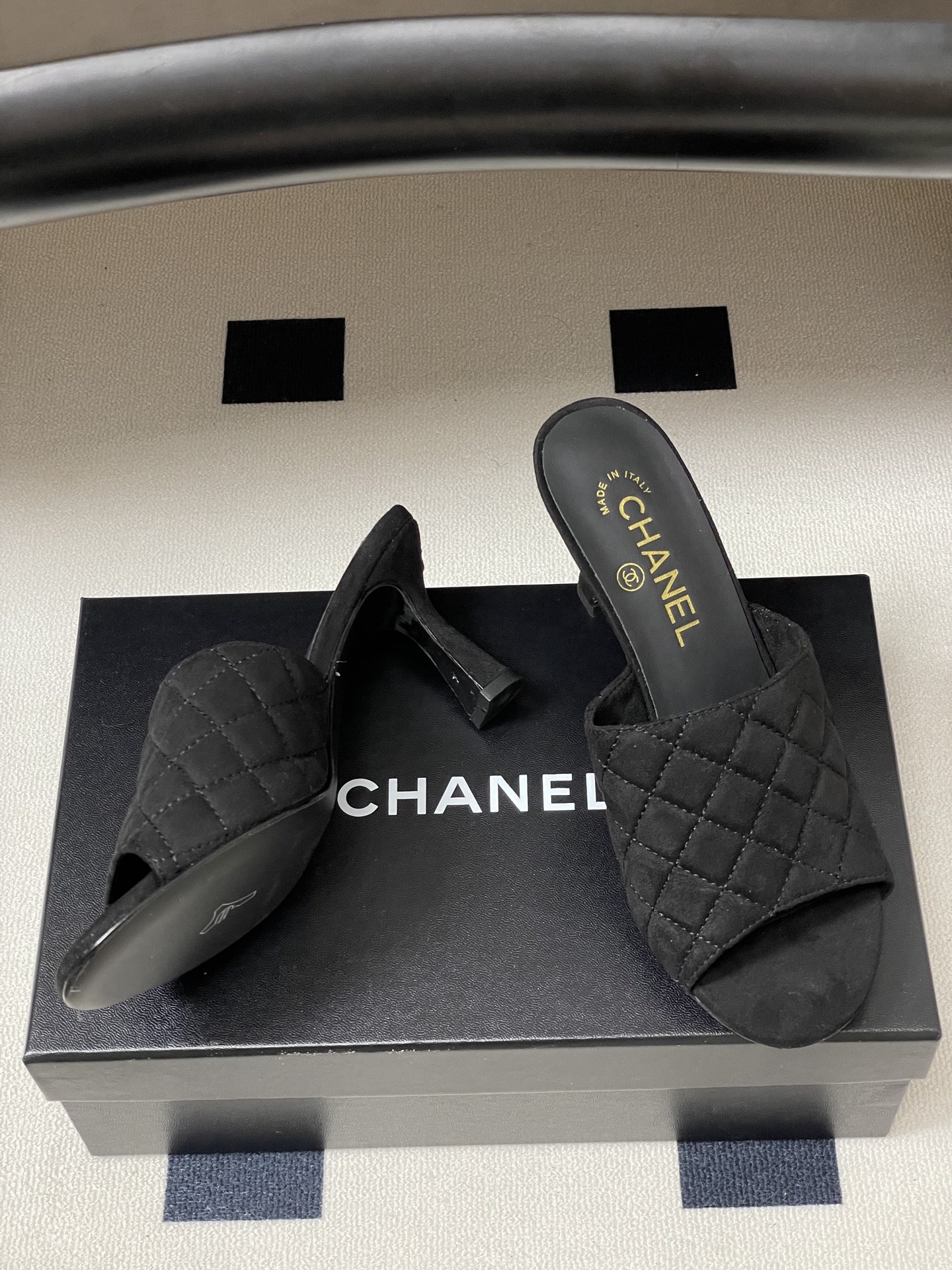 2026早春度假系列爆品🔥Chanel 小香26A 经典菱格鱼嘴蜜儿高跟拖鞋标志性双C扣凉拖鞋简约时尚, 2026早春度假系列爆品🔥Chanel 小香26A 经典菱格鱼嘴蜜儿高跟拖鞋标志性双C扣凉拖鞋简约时尚,