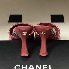 2026早春度假系列爆品🔥Chanel 小香26A 经典菱格鱼嘴蜜儿高跟拖鞋标志性双C扣凉拖鞋简约时尚, 2026早春度假系列爆品🔥Chanel 小香26A 经典菱格鱼嘴蜜儿高跟拖鞋标志性双C扣凉拖鞋简约时尚,