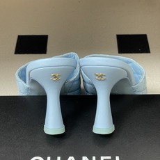 2026早春度假系列爆品🔥Chanel 小香26A 经典菱格鱼嘴蜜儿高跟拖鞋标志性双C扣凉拖鞋简约时尚, 2026早春度假系列爆品🔥Chanel 小香26A 经典菱格鱼嘴蜜儿高跟拖鞋标志性双C扣凉拖鞋简约时尚,
