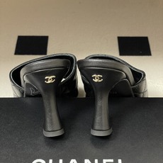 2026早春度假系列爆品🔥Chanel 小香26A 经典菱格鱼嘴蜜儿高跟拖鞋标志性双C扣凉拖鞋简约时尚, 2026早春度假系列爆品🔥Chanel 小香26A 经典菱格鱼嘴蜜儿高跟拖鞋标志性双C扣凉拖鞋简约时尚,