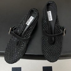 ⚠️皮带盒➕20下单备注(默认普通盒)2026春夏新款ALAIA阿莱亚 法式芭蕾舞鞋 绝美镂空渔网鞋🆕最 ⚠️皮带盒➕20下单备注(默认普通盒)2026春夏新款ALAIA阿莱亚 法式芭蕾舞鞋 绝美镂空渔网鞋🆕最