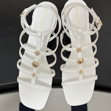 26ss夏季新款 LOUIS VUITTON 路易威登 LV GAIA凉鞋方头罗马五金扣粗跟凉鞋Gaia 26ss夏季新款 LOUIS VUITTON 路易威登 LV GAIA凉鞋方头罗马五金扣粗跟凉鞋Gaia