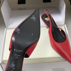 (配高档飞机盒✈️)Saint Laurent 26SS春夏新款 YSL 尖头后空凉鞋🆕透明小猫跟凉鞋自 (配高档飞机盒✈️)Saint Laurent 26SS春夏新款 YSL 尖头后空凉鞋🆕透明小猫跟凉鞋自