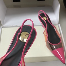 (配高档飞机盒✈️)Saint Laurent 26SS春夏新款 YSL 尖头PVC胶片后空凉鞋🆕透明小 (配高档飞机盒✈️)Saint Laurent 26SS春夏新款 YSL 尖头PVC胶片后空凉鞋🆕透明小