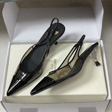 (配高档飞机盒✈️)Saint Laurent 26SS春夏新款 YSL 尖头PVC胶片后空凉鞋🆕透明小 (配高档飞机盒✈️)Saint Laurent 26SS春夏新款 YSL 尖头PVC胶片后空凉鞋🆕透明小