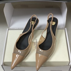 (配高档飞机盒✈️)Saint Laurent 26SS春夏新款 YSL 尖头PVC胶片后空凉鞋🆕透明小 (配高档飞机盒✈️)Saint Laurent 26SS春夏新款 YSL 尖头PVC胶片后空凉鞋🆕透明小