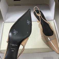 (配高档飞机盒✈️)Saint Laurent 26SS春夏新款 YSL 尖头PVC胶片后空凉鞋🆕透明小 (配高档飞机盒✈️)Saint Laurent 26SS春夏新款 YSL 尖头PVC胶片后空凉鞋🆕透明小