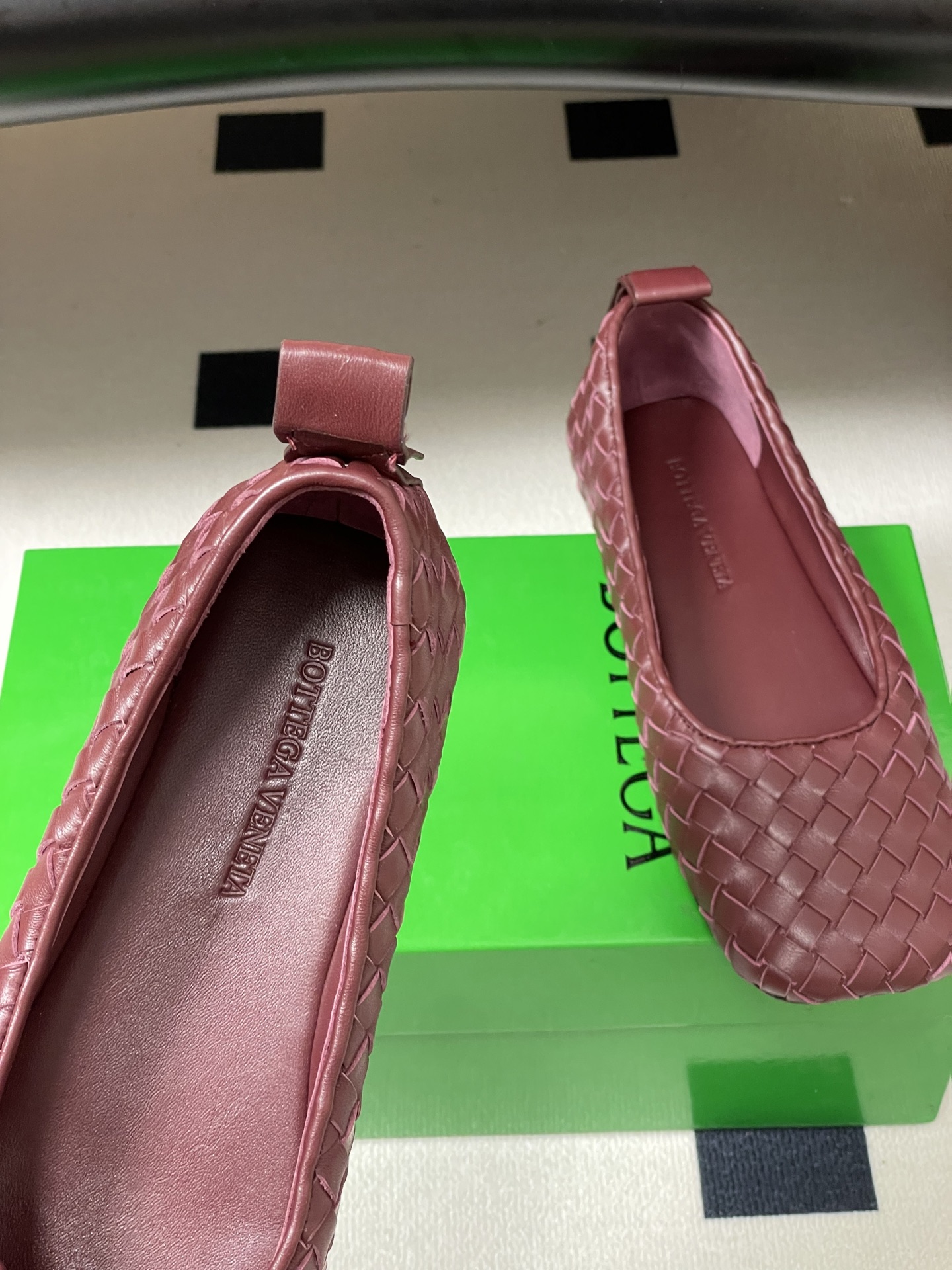 顶级品质BOTTEGA VENETA 葆蝶家 2026夏季新款 BV Charlotte 编织芭蕾舞鞋复