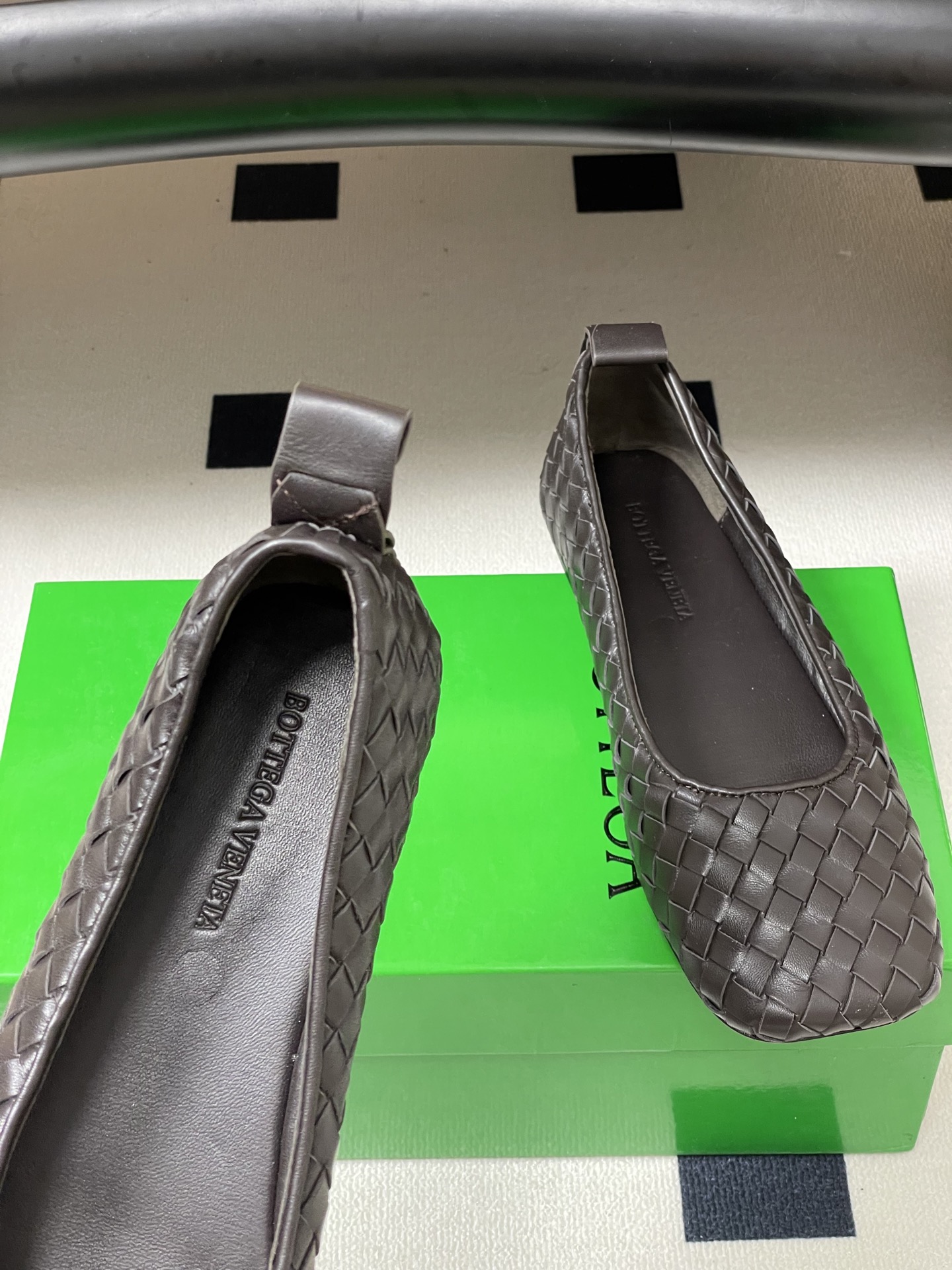 顶级品质BOTTEGA VENETA 葆蝶家 2026夏季新款 BV Charlotte 编织芭蕾舞鞋复
