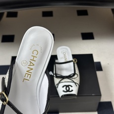 🌾 26s 春夏新款 Chanel小香 Coco Mary Jane 复古穆勒鞋经典双拼色蝴蝶结标志性双 🌾 26s 春夏新款 Chanel小香 Coco Mary Jane 复古穆勒鞋经典双拼色蝴蝶结标志性双