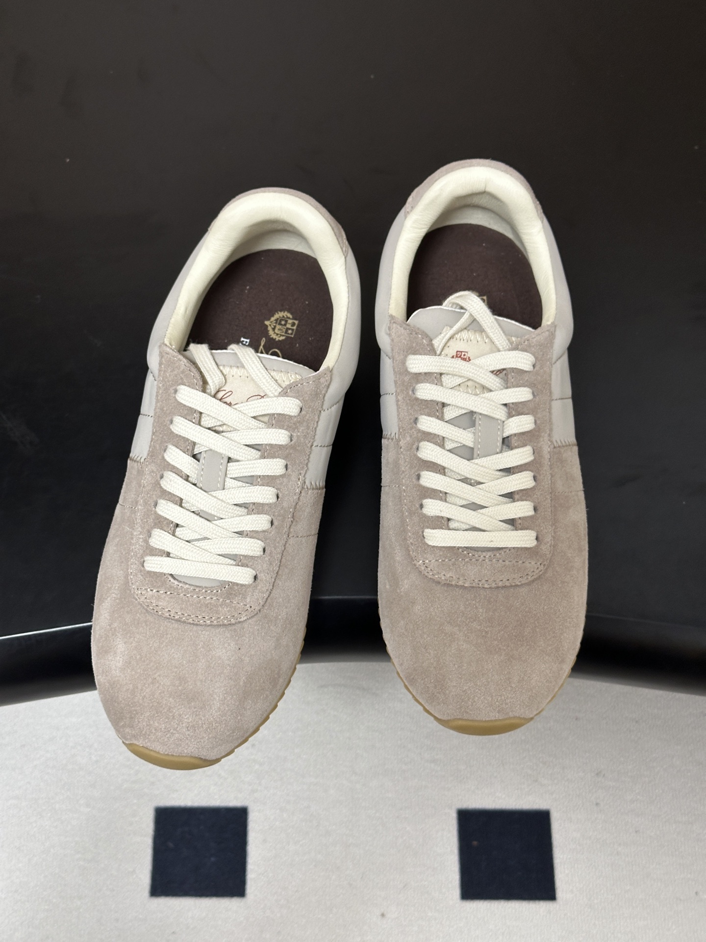 🌾 情侣款2026春夏新款 Loro Piana 诺悠翩雅 LP Fast Walk情侣款运动鞋🆕老钱风