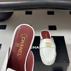 🌾 26ss夏季新款 Chanel 小香褶皱穆勒鞋平底复古包头半拖鞋自带复古贵气轻奢氛围感的乐福包头半拖 🌾 26ss夏季新款 Chanel 小香褶皱穆勒鞋平底复古包头半拖鞋自带复古贵气轻奢氛围感的乐福包头半拖