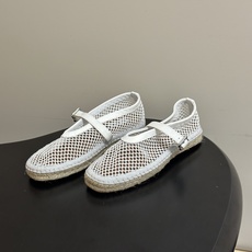 ⚠️皮带盒➕20下单备注(默认普通盒) 2026春夏新款 ALAIA阿莱亚 法式芭蕾舞鞋 绝美镂空渔网鞋🔥一字扣带渔夫鞋 ⚠️皮带盒➕20下单备注(默认普通盒) 2026春夏新款 ALAIA阿莱亚 法式芭蕾舞鞋 绝美镂空渔网鞋🔥一字扣带渔夫鞋