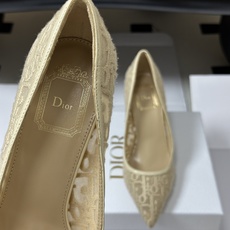 顶级品质(配高档飞机盒✈️) 26ss春夏新款Dior 迪奥Adiorable 芭蕾鞋网纱高跟鞋经典 CD 字母刺绣网面 顶级品质(配高档飞机盒✈️) 26ss春夏新款Dior 迪奥Adiorable 芭蕾鞋网纱高跟鞋经典 CD 字母刺绣网面