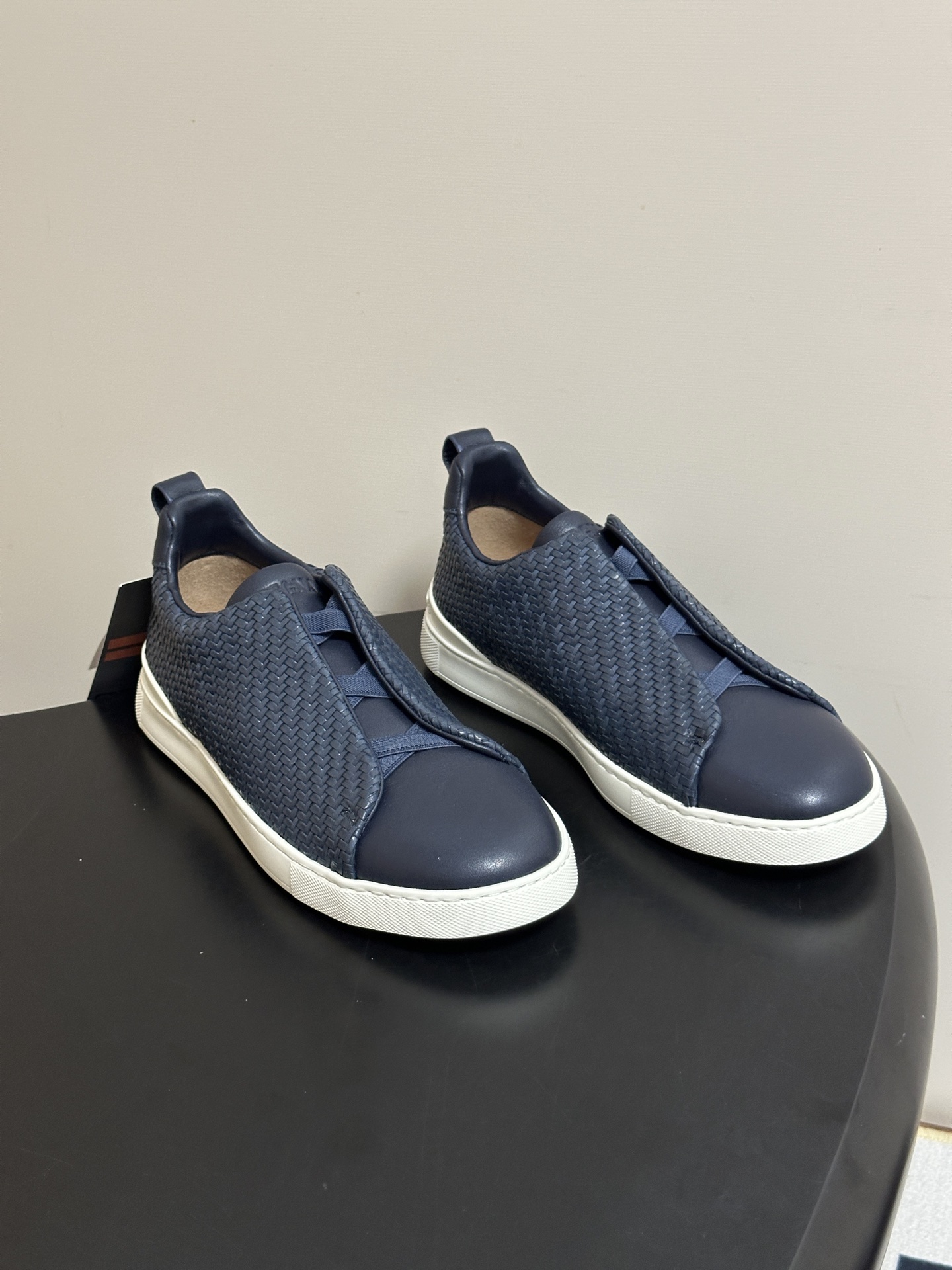 顶级品质 Zegna杰尼亚 TriPle Stitch运动鞋TS-SECONDSKIN 奢华商务休闲男鞋🆕最新编织皮面 顶级品质 Zegna杰尼亚 TriPle Stitch运动鞋TS-SECONDSKIN 奢华商务休闲男鞋🆕最新编织皮面