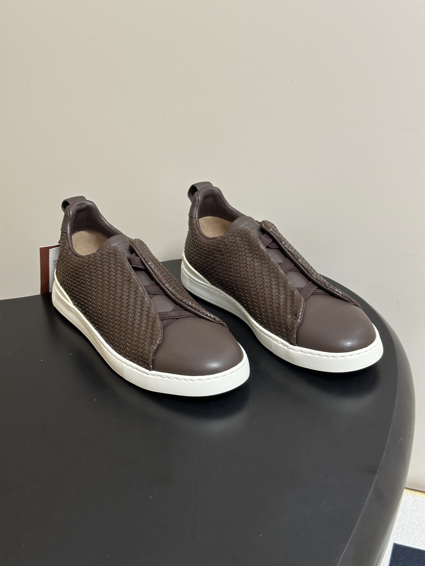 顶级品质 Zegna杰尼亚 TriPle Stitch运动鞋TS-SECONDSKIN 奢华商务休闲男鞋🆕最新编织皮面 顶级品质 Zegna杰尼亚 TriPle Stitch运动鞋TS-SECONDSKIN 奢华商务休闲男鞋🆕最新编织皮面