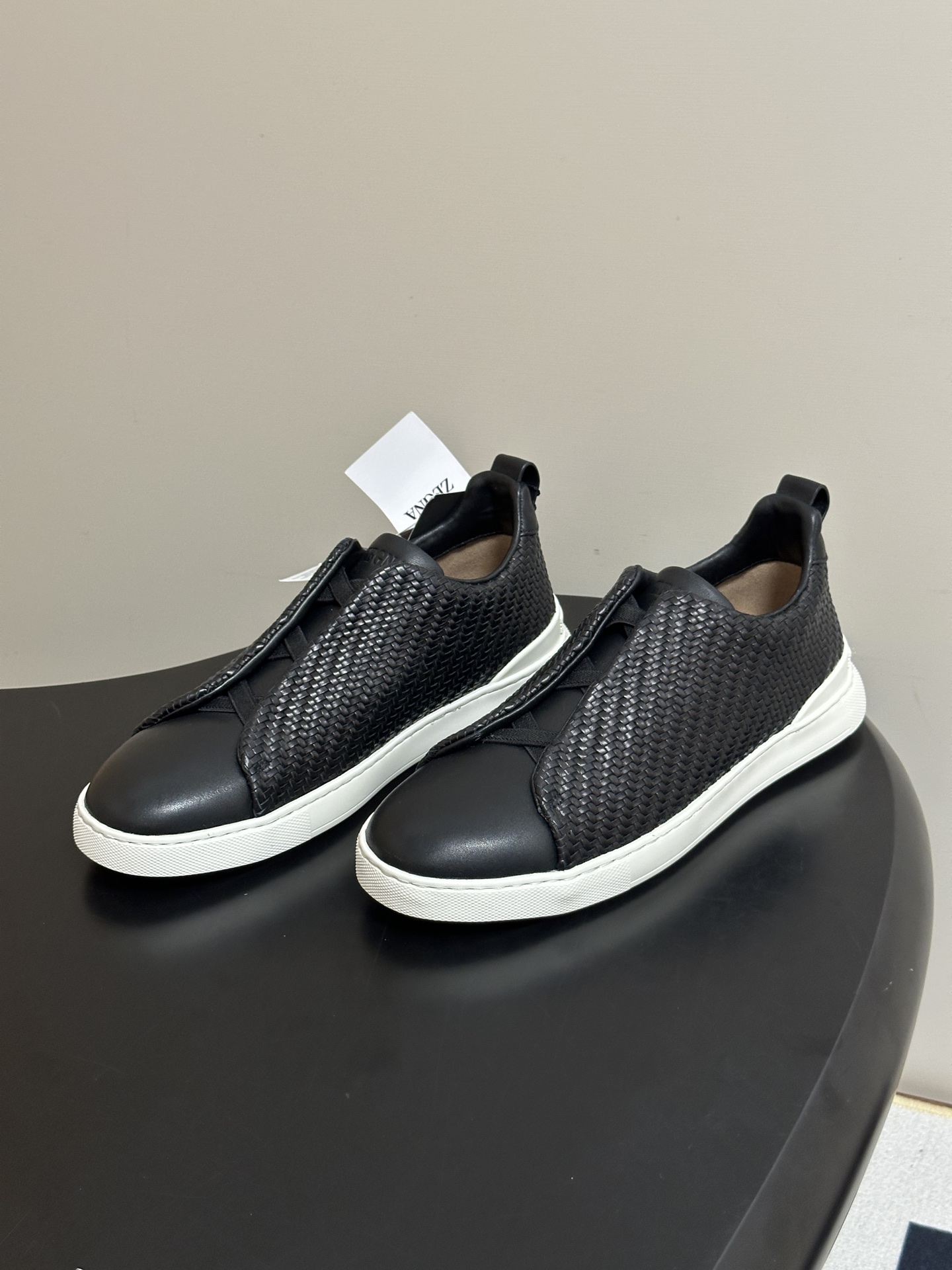 顶级品质 Zegna杰尼亚 TriPle Stitch运动鞋TS-SECONDSKIN 奢华商务休闲男鞋🆕最新编织皮面 顶级品质 Zegna杰尼亚 TriPle Stitch运动鞋TS-SECONDSKIN 奢华商务休闲男鞋🆕最新编织皮面