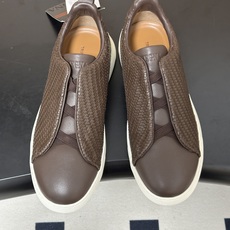顶级品质 Zegna杰尼亚 TriPle Stitch运动鞋TS-SECONDSKIN 奢华商务休闲男鞋🆕最新编织皮面 顶级品质 Zegna杰尼亚 TriPle Stitch运动鞋TS-SECONDSKIN 奢华商务休闲男鞋🆕最新编织皮面