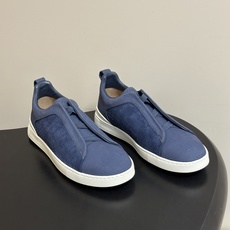 顶级品质 Zegna杰尼亚 TriPle Stitch运动鞋TS-SECONDSKIN 奢华商务休闲男鞋🆕最新压纹麂皮绒 顶级品质 Zegna杰尼亚 TriPle Stitch运动鞋TS-SECONDSKIN 奢华商务休闲男鞋🆕最新压纹麂皮绒