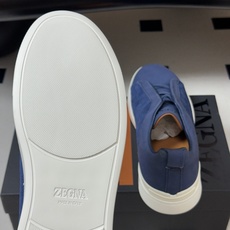 顶级品质 Zegna杰尼亚 TriPle Stitch运动鞋TS-SECONDSKIN 奢华商务休闲男鞋🆕最新压纹麂皮绒 顶级品质 Zegna杰尼亚 TriPle Stitch运动鞋TS-SECONDSKIN 奢华商务休闲男鞋🆕最新压纹麂皮绒