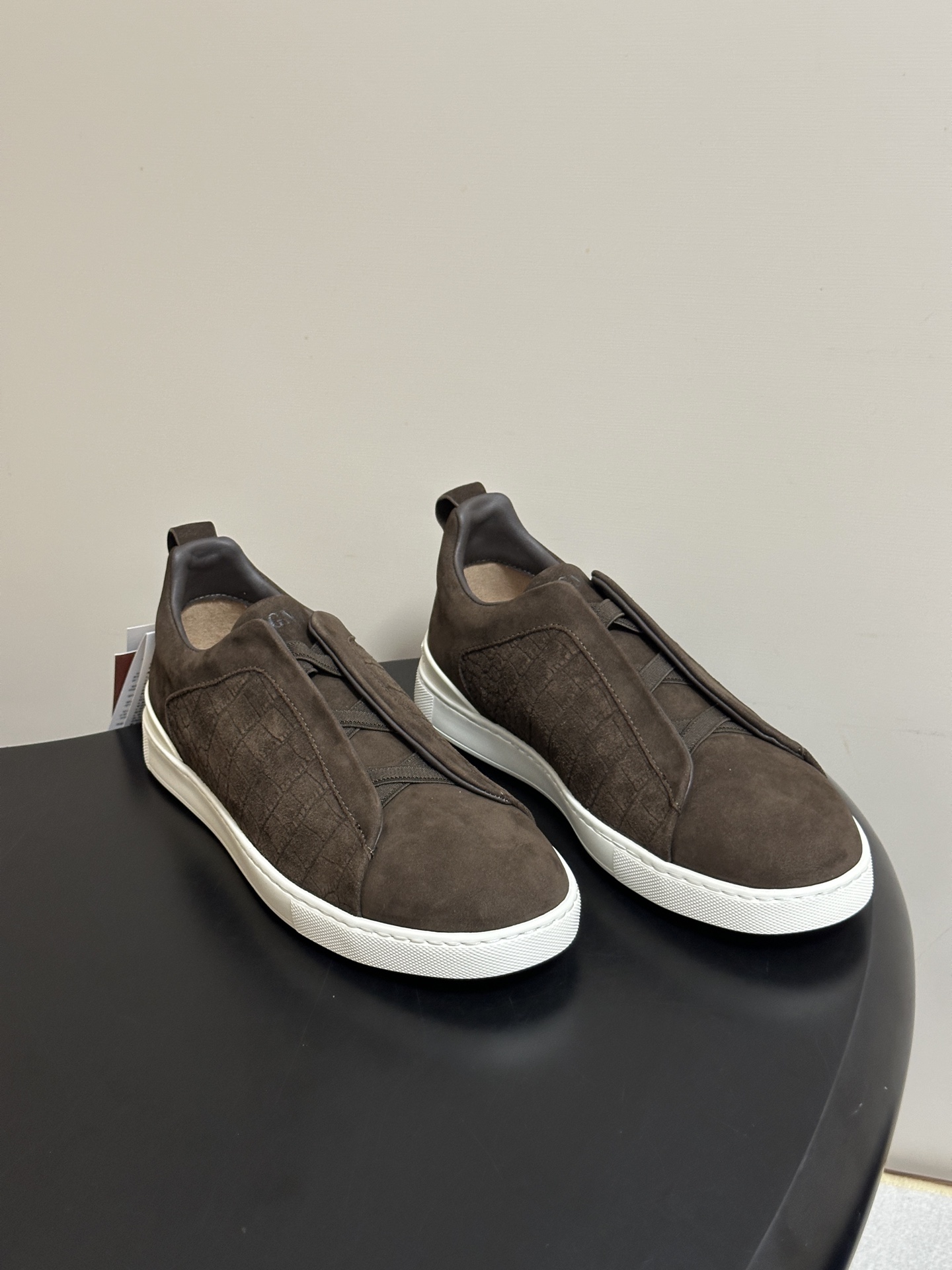 顶级品质 Zegna杰尼亚 TriPle Stitch运动鞋TS-SECONDSKIN 奢华商务休闲男鞋🆕最新压纹麂皮绒 顶级品质 Zegna杰尼亚 TriPle Stitch运动鞋TS-SECONDSKIN 奢华商务休闲男鞋🆕最新压纹麂皮绒