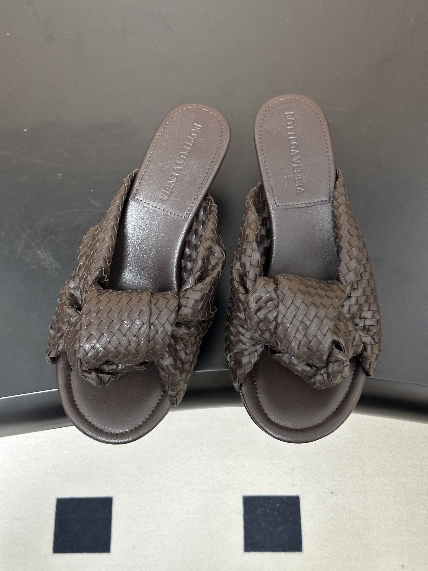 BV Woven Knotted Heel Slides
