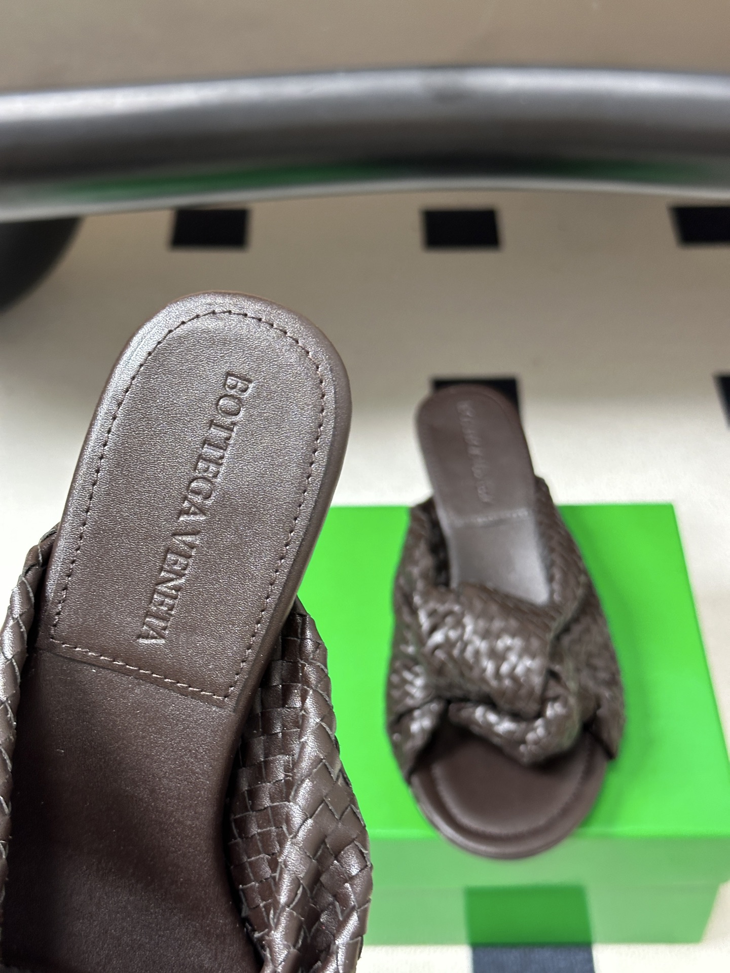 BV Woven Knotted Heel Slides
