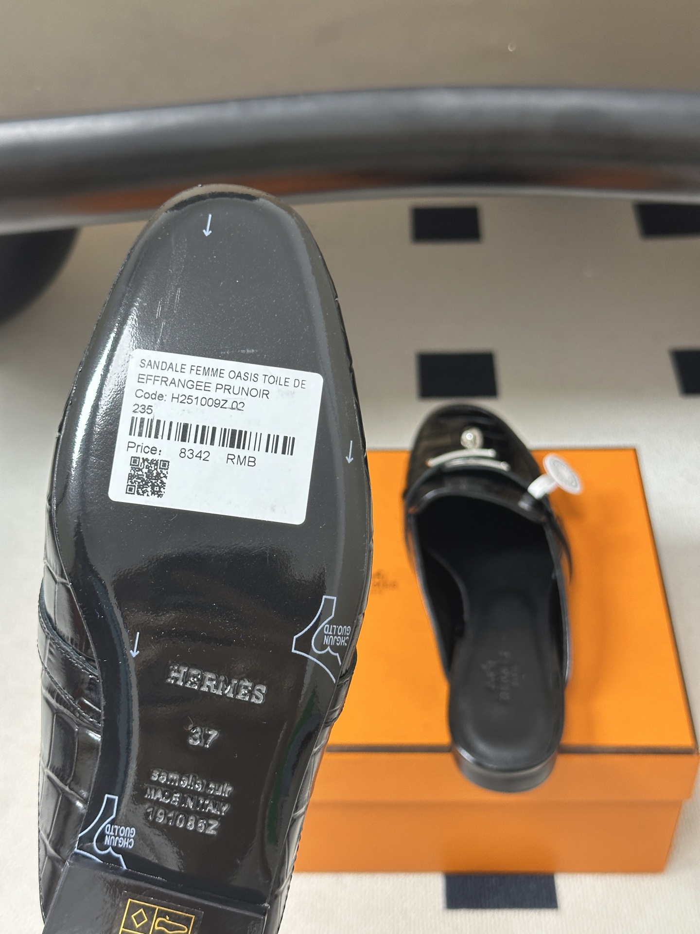 Hermès Kelly Mule Loafers