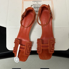 顶级品质(配豪华包装礼品盒) Hermes 爱马仕🐎 2026🆕最新版面Joy麂皮网纱凉鞋系列 H家细跟凉鞋麂皮透气网面 顶级品质(配豪华包装礼品盒) Hermes 爱马仕🐎 2026🆕最新版面Joy麂皮网纱凉鞋系列 H家细跟凉鞋麂皮透气网面