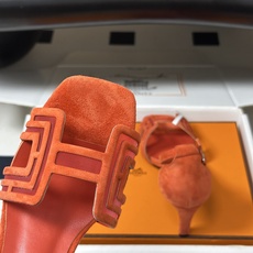 顶级品质(配豪华包装礼品盒) Hermes 爱马仕🐎 2026🆕最新版面Joy麂皮网纱凉鞋系列 H家细跟凉鞋麂皮透气网面 顶级品质(配豪华包装礼品盒) Hermes 爱马仕🐎 2026🆕最新版面Joy麂皮网纱凉鞋系列 H家细跟凉鞋麂皮透气网面