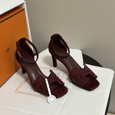 顶级品质(配豪华包装礼品盒) Hermes 爱马仕🐎 2026🆕最新版面Joy麂皮网纱凉鞋系列 H家细跟凉鞋麂皮透气网面 顶级品质(配豪华包装礼品盒) Hermes 爱马仕🐎 2026🆕最新版面Joy麂皮网纱凉鞋系列 H家细跟凉鞋麂皮透气网面