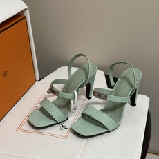 顶级品质(配高档飞机盒✈️) Hermes 爱马仕🐎Glamour凉鞋系列经典Kelly扣高跟凉鞋 上脚真的超级显瘦超级 顶级品质(配高档飞机盒✈️) Hermes 爱马仕🐎Glamour凉鞋系列经典Kelly扣高跟凉鞋 上脚真的超级显瘦超级