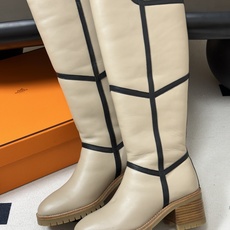 Hermes 爱马仕🐎 26Fw秋冬新款 H家 Leisure 50长靴系列翻口羊毛靴骑士靴粗跟直筒长靴 经典简约!🐎靴 Hermes 爱马仕🐎 26Fw秋冬新款 H家 Leisure 50长靴系列翻口羊毛靴骑士靴粗跟直筒长靴 经典简约!🐎靴