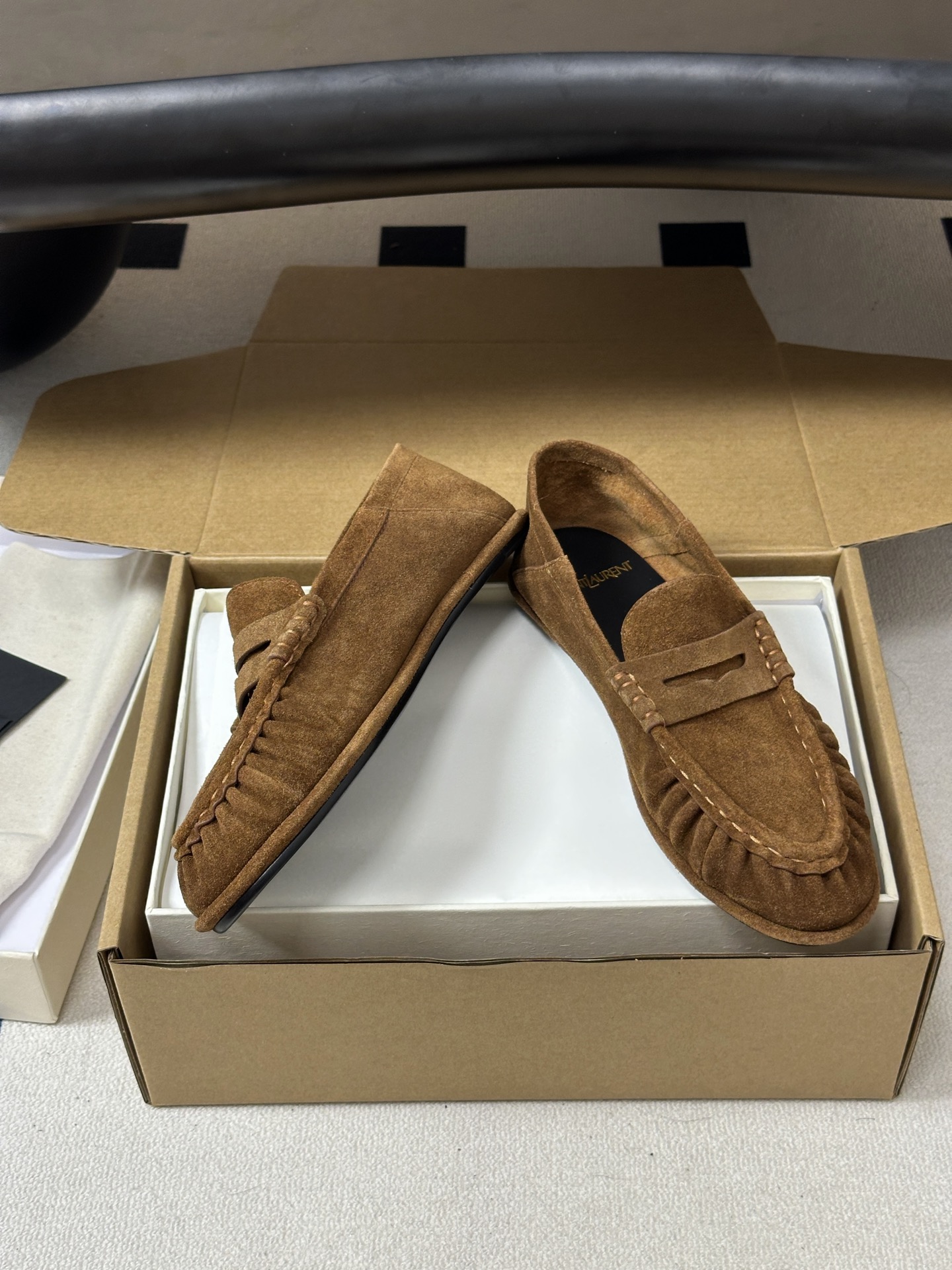 顶级品质 Saint Laurent 圣罗兰fw26 new arrival～  YSL LE LOAFER 踩跟懒人鞋