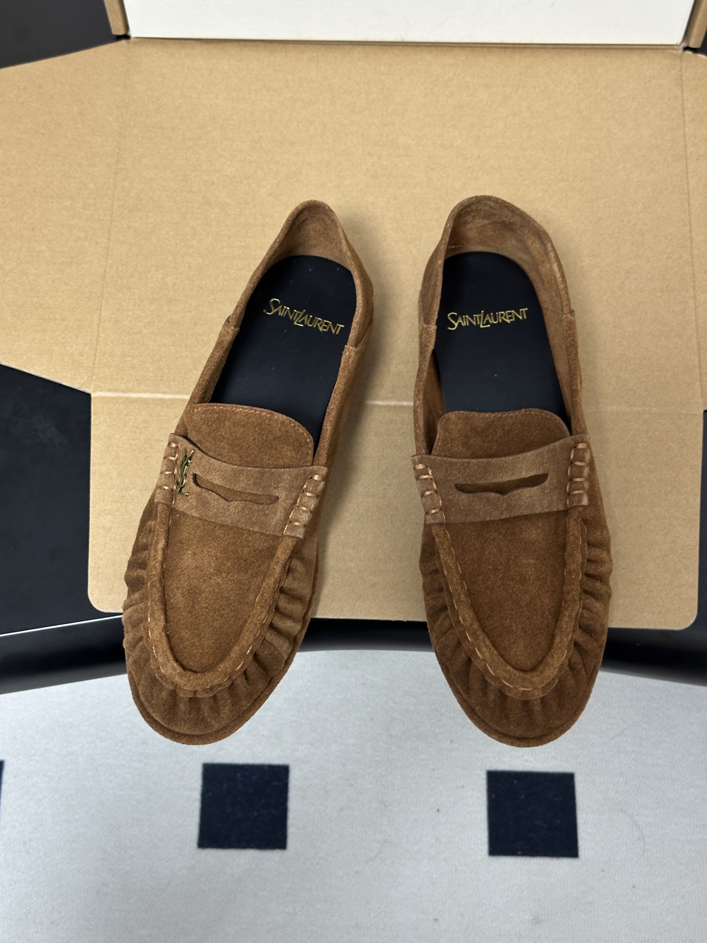 顶级品质 Saint Laurent 圣罗兰fw26 new arrival～  YSL LE LOAFER 踩跟懒人鞋