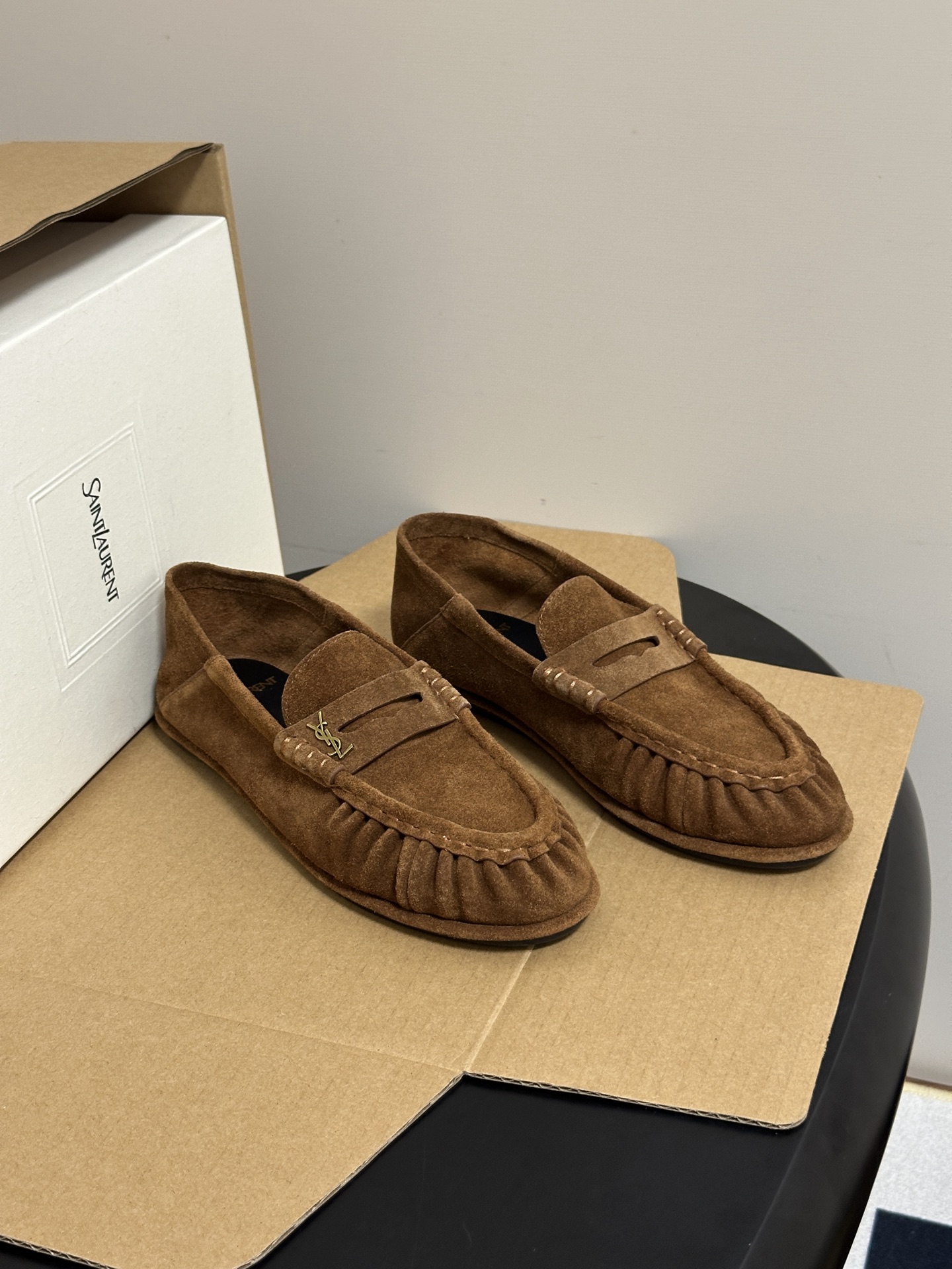 顶级品质 Saint Laurent 圣罗兰fw26 new arrival～  YSL LE LOAFER 踩跟懒人鞋