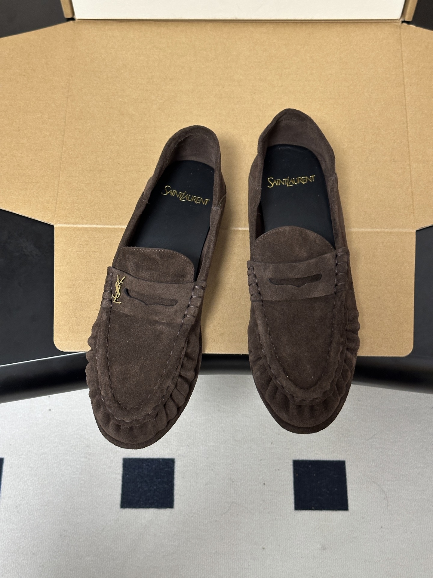 顶级品质 Saint Laurent 圣罗兰fw26 new arrival～  YSL LE LOAFER 踩跟懒人鞋