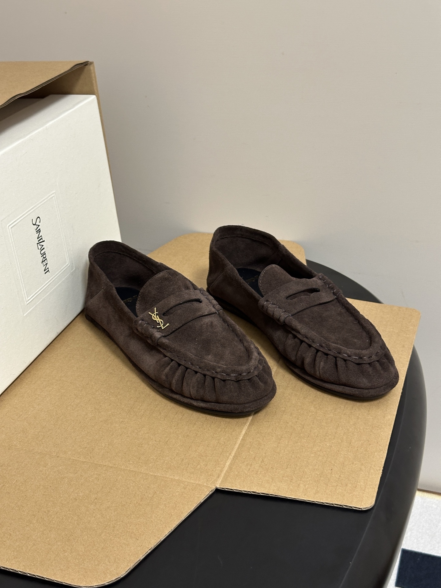 顶级品质 Saint Laurent 圣罗兰fw26 new arrival～  YSL LE LOAFER 踩跟懒人鞋