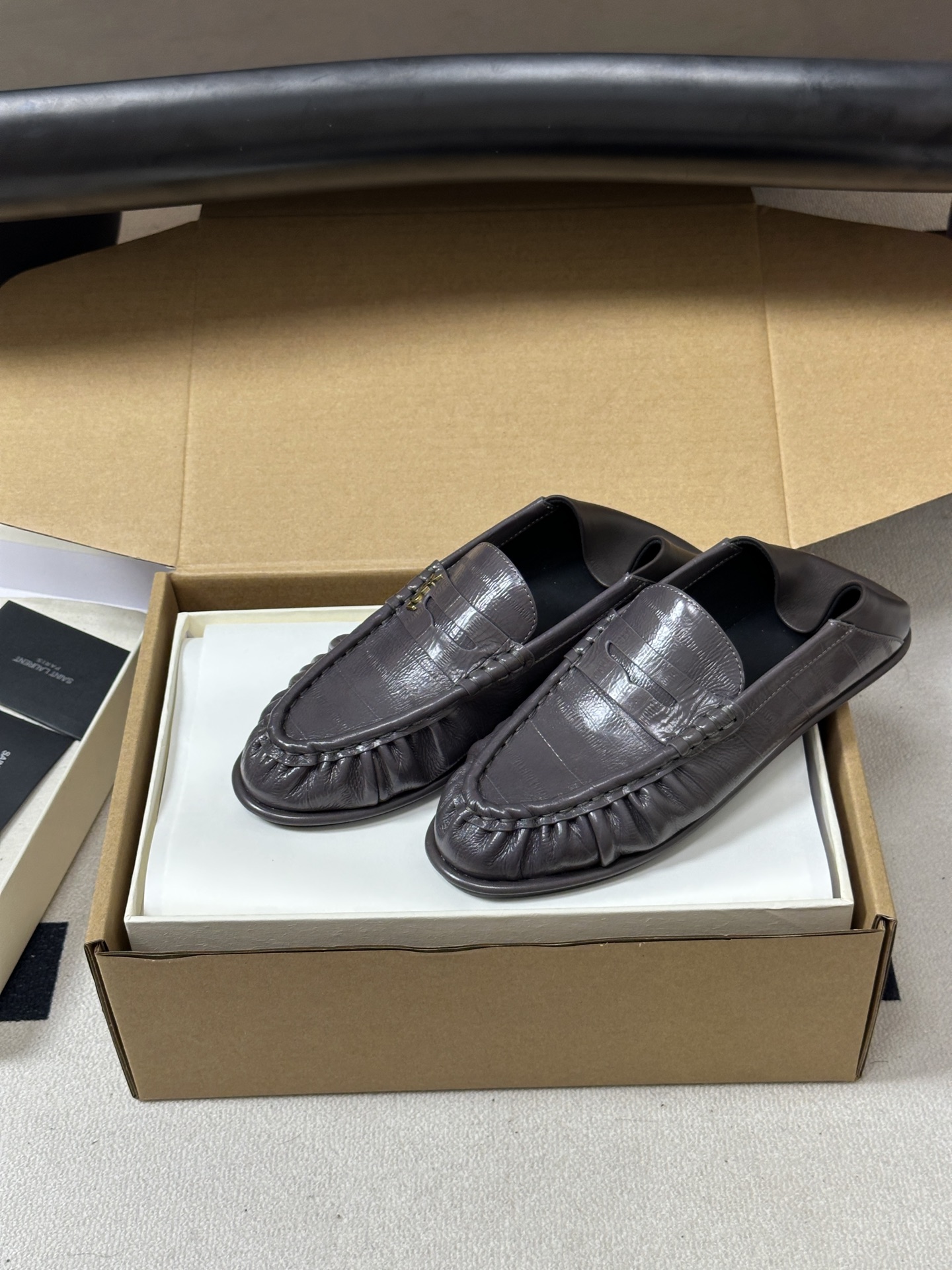 顶级品质 Saint Laurent 圣罗兰fw26 new arrival～  YSL LE LOAFER 踩跟懒人鞋