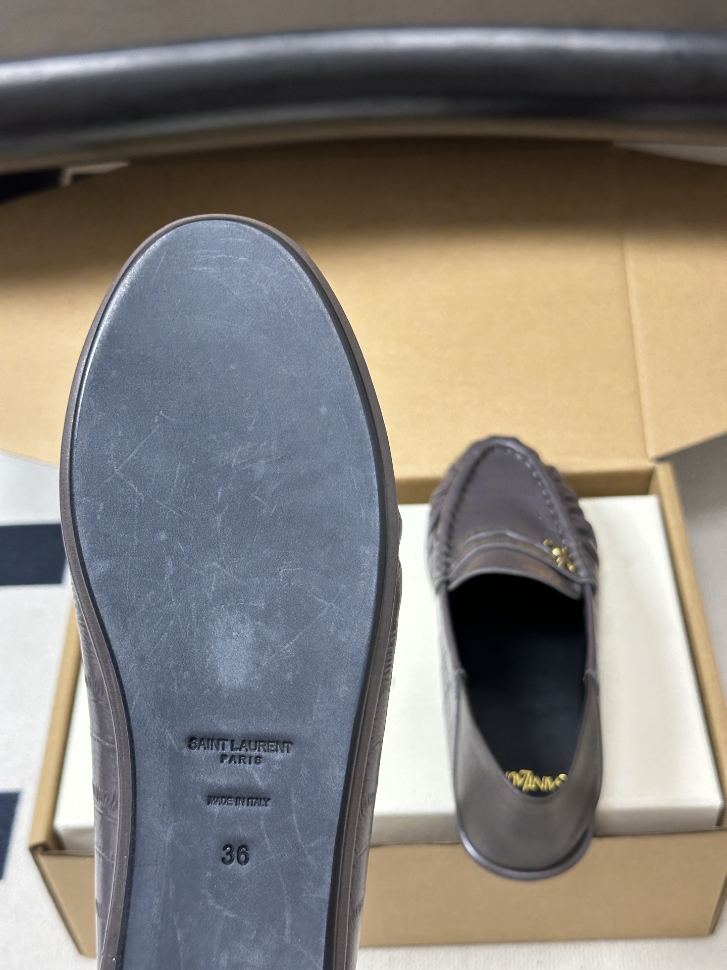 顶级品质 Saint Laurent 圣罗兰fw26 new arrival～  YSL LE LOAFER 踩跟懒人鞋